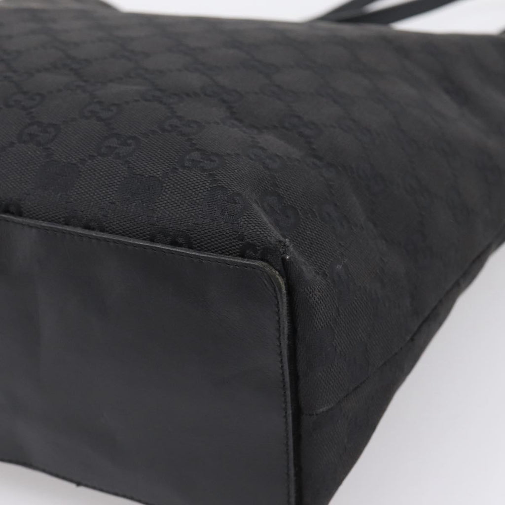Gucci Black Monogram Tote