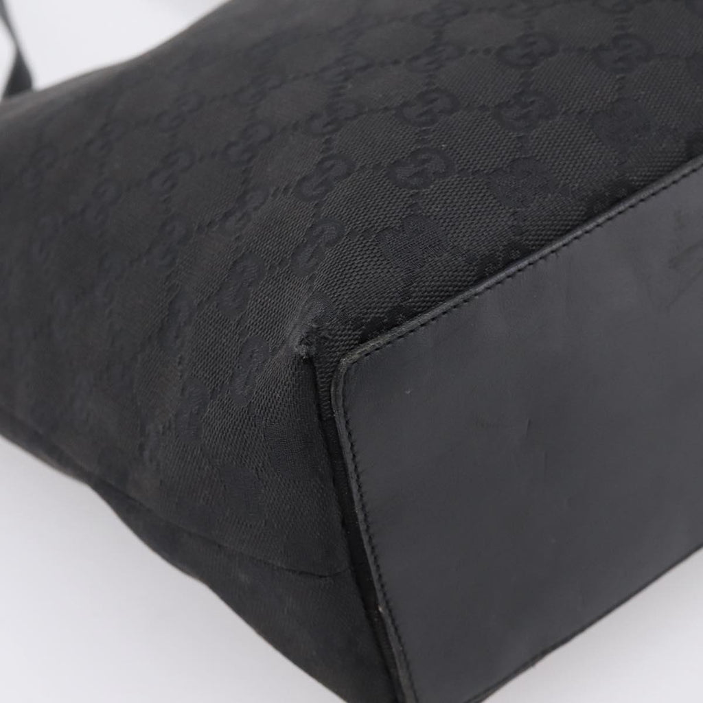 Gucci Black Monogram Tote