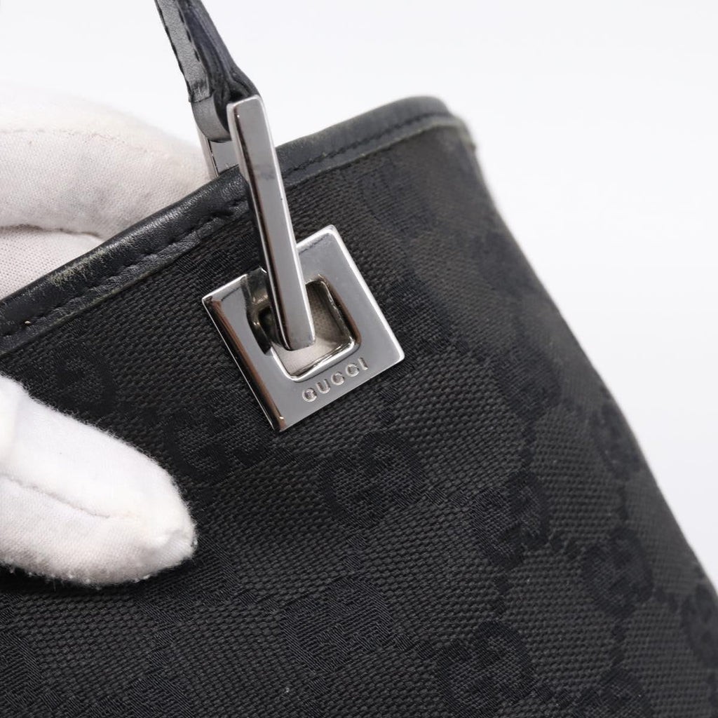 Gucci Black Monogram Tote