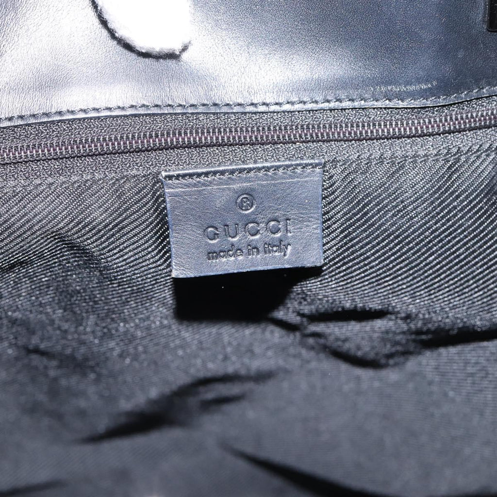 Gucci Black Monogram Tote