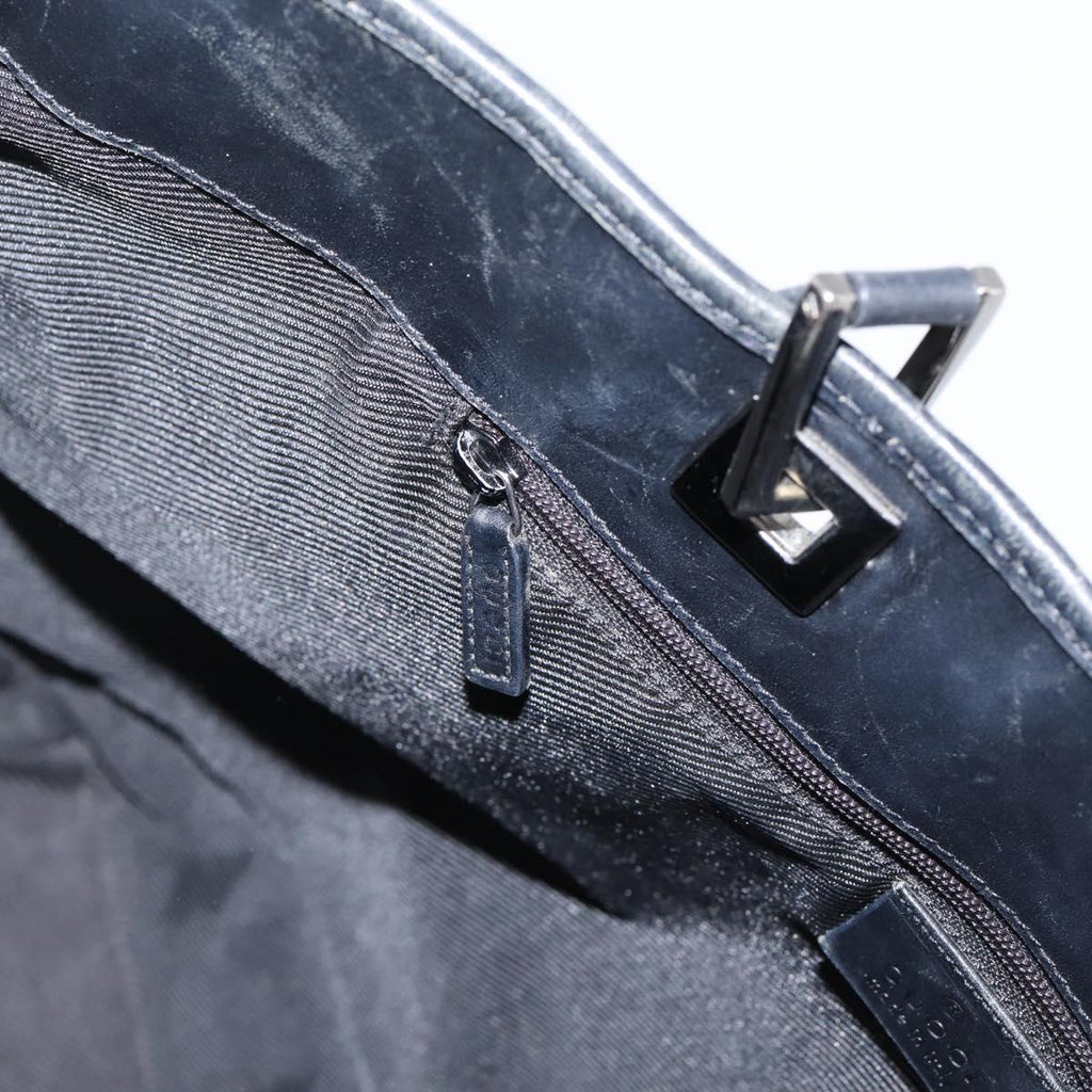Gucci Black Monogram Tote