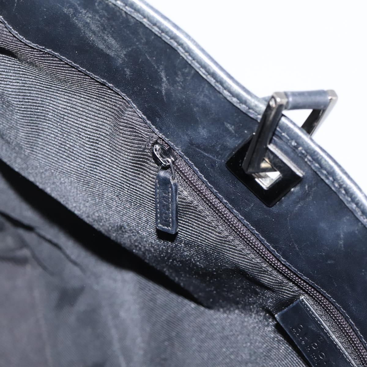 Gucci Black Monogram Tote