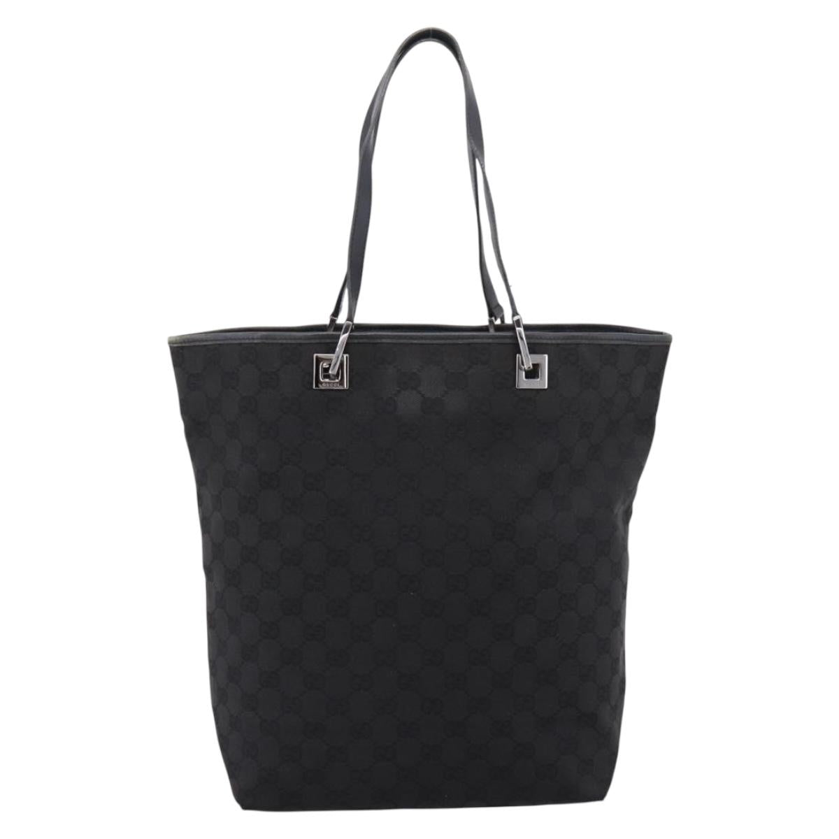 Gucci Black Monogram Tote