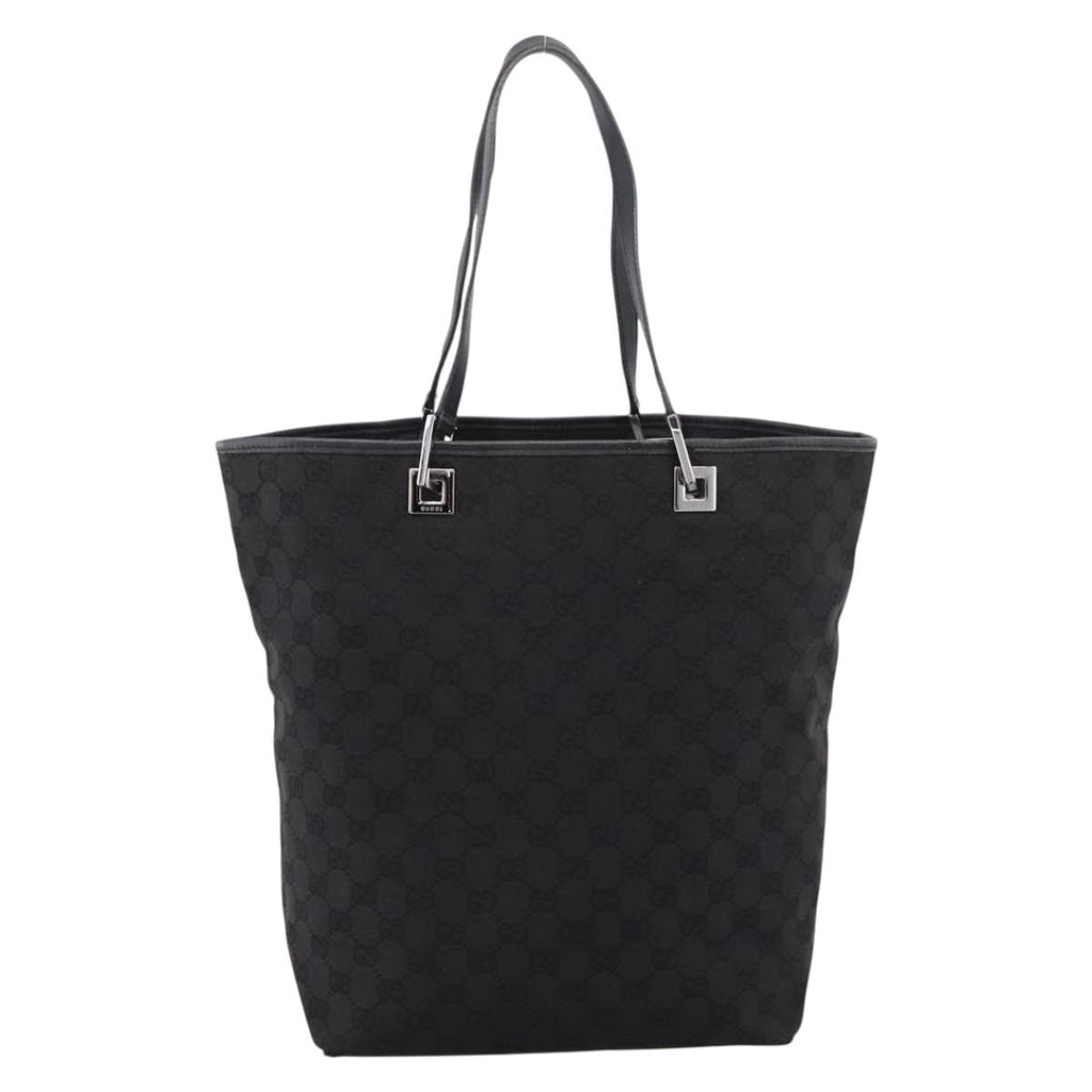 Gucci Black Monogram Tote