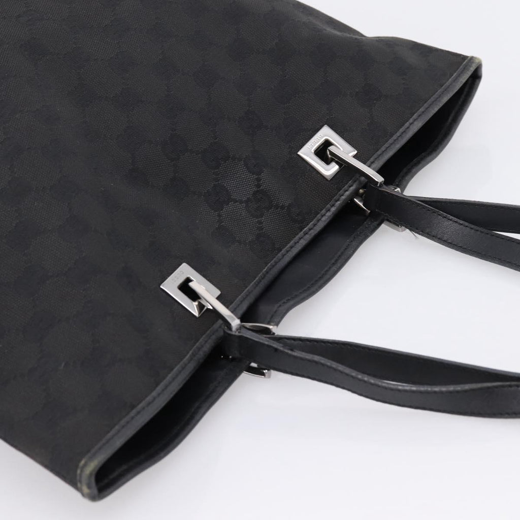Gucci Black Monogram Tote