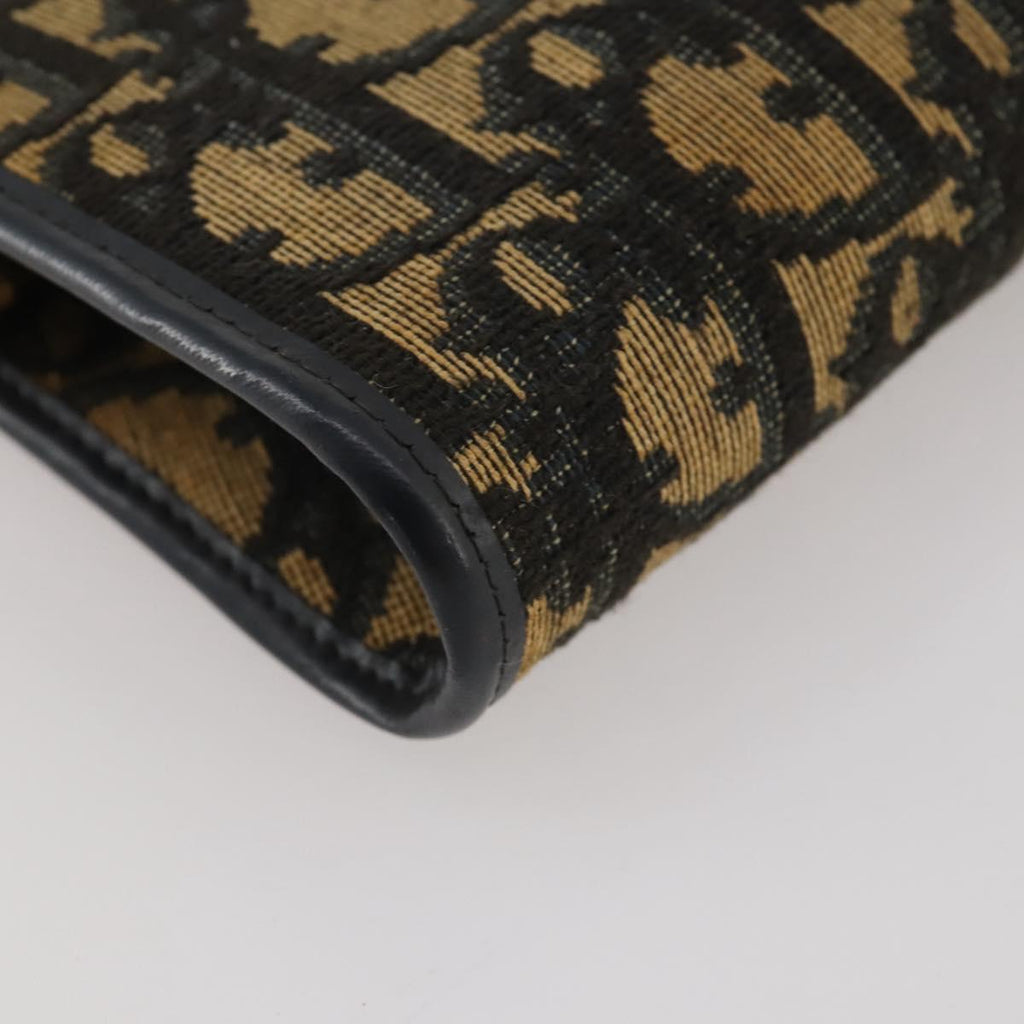 Dior Navy Trotter Snap Clutch