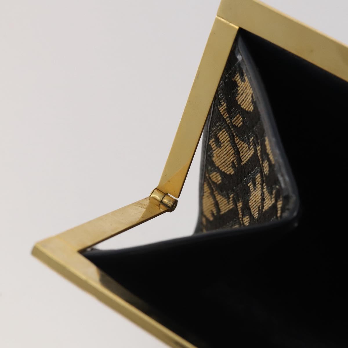 Dior Navy Trotter Snap Clutch
