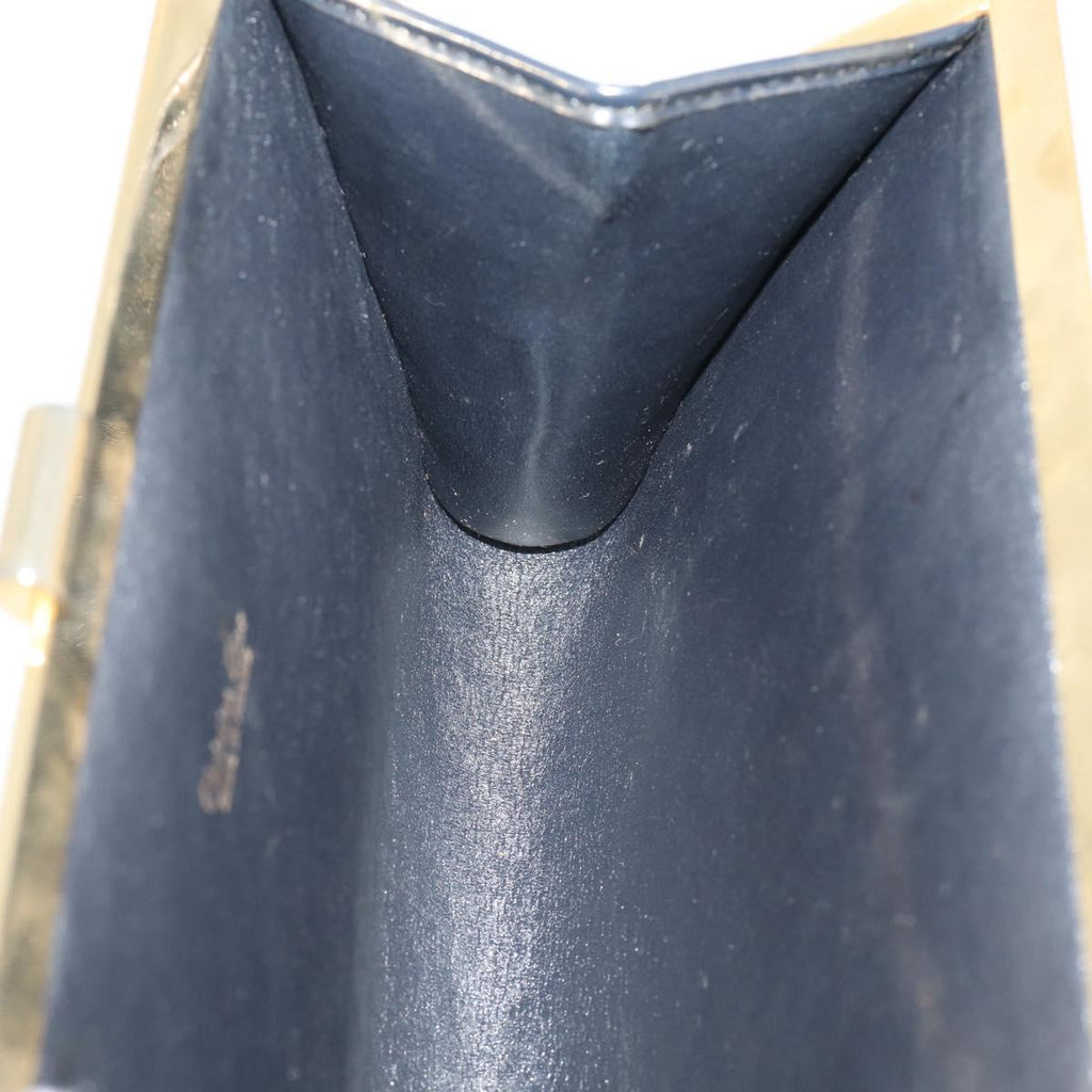 Dior Navy Trotter Snap Clutch