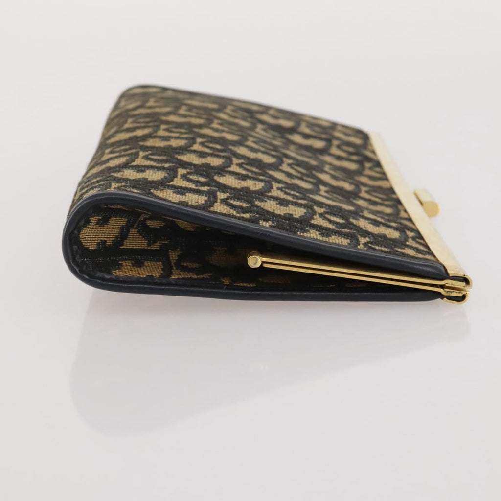 Dior Navy Trotter Snap Clutch