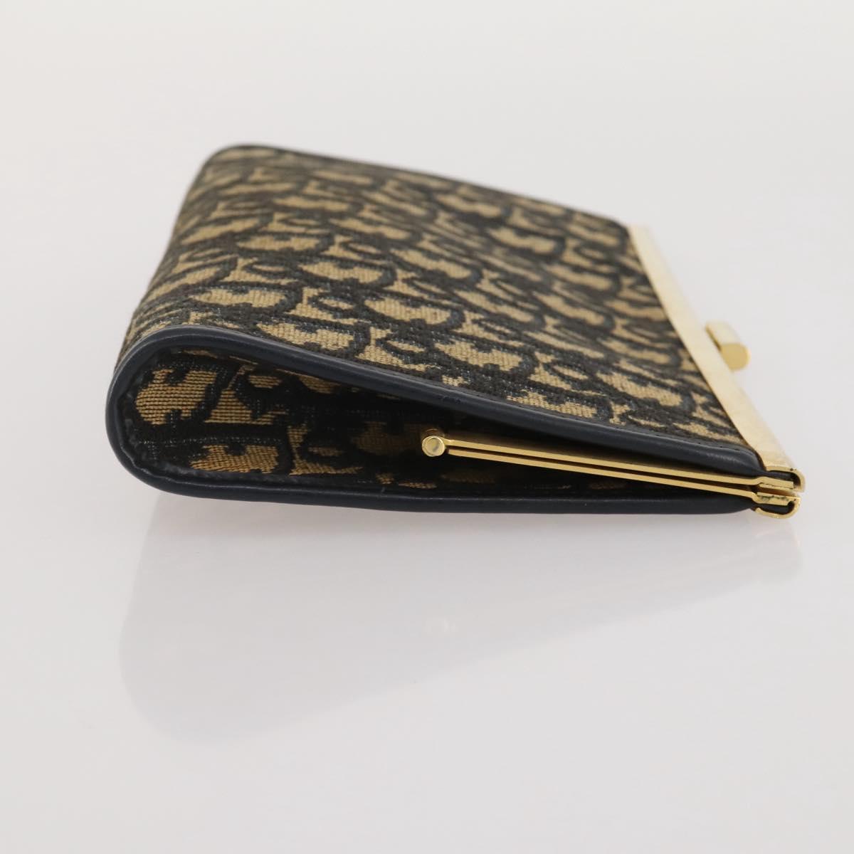 Dior Navy Trotter Snap Clutch
