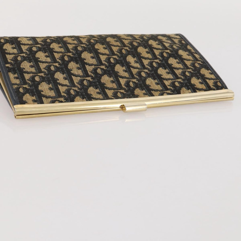 Dior Navy Trotter Snap Clutch