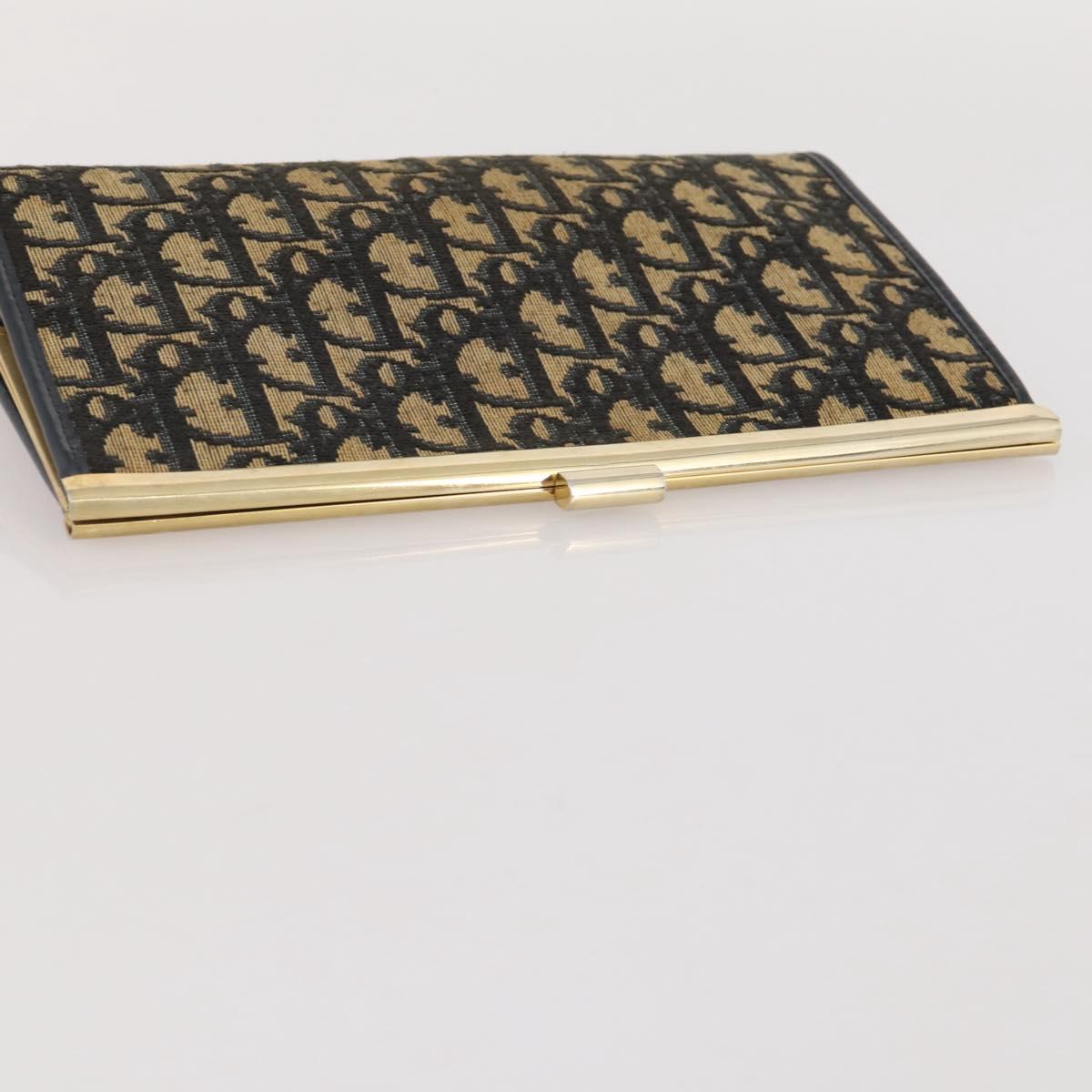 Dior Navy Trotter Snap Clutch