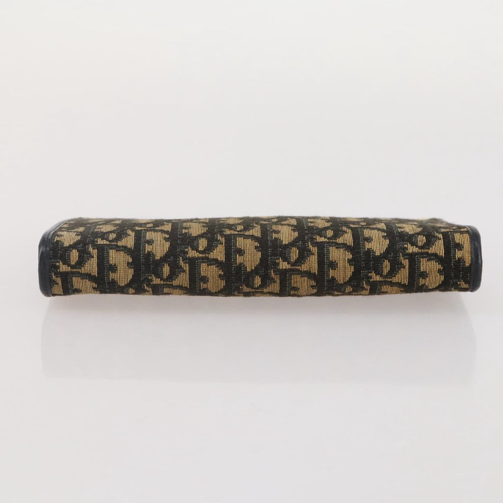 Dior Navy Trotter Snap Clutch