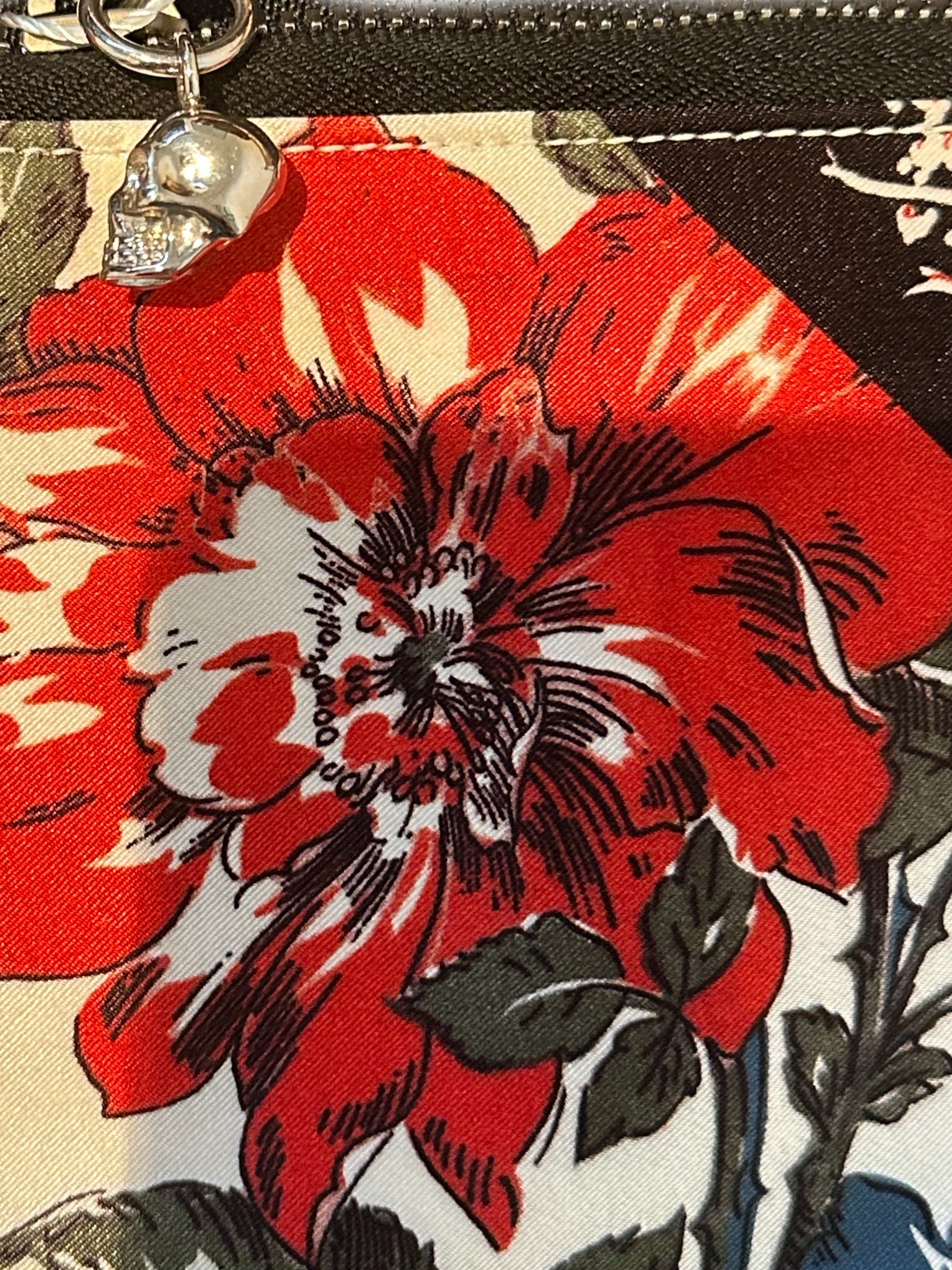 Alexander McQueen Floral Clutch
