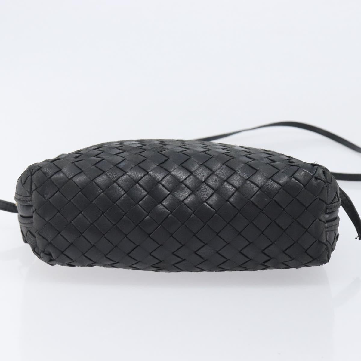 Bottega Veneta Intrecciato Black Crossbody
