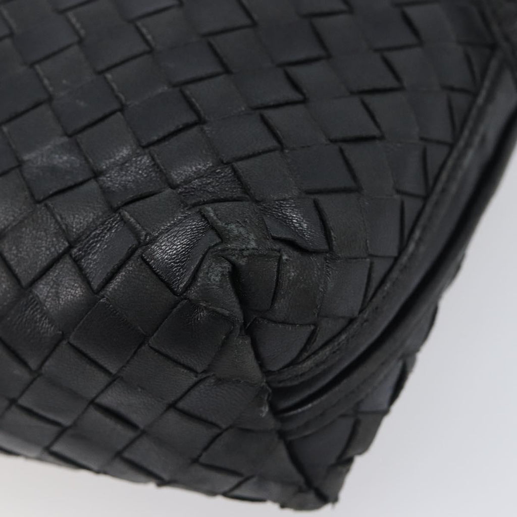 Bottega Veneta Intrecciato Black Crossbody
