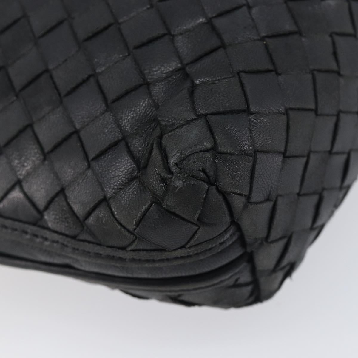 Bottega Veneta Intrecciato Black Crossbody