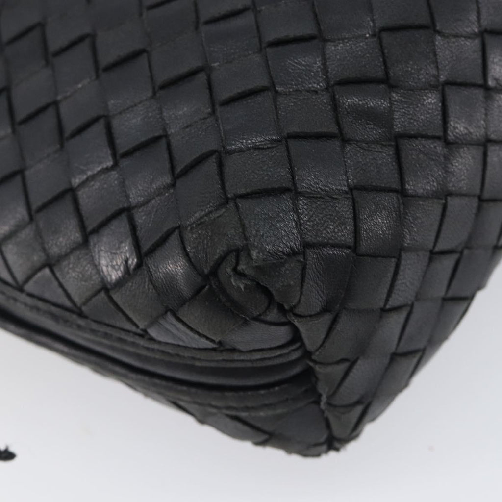 Bottega Veneta Intrecciato Black Crossbody