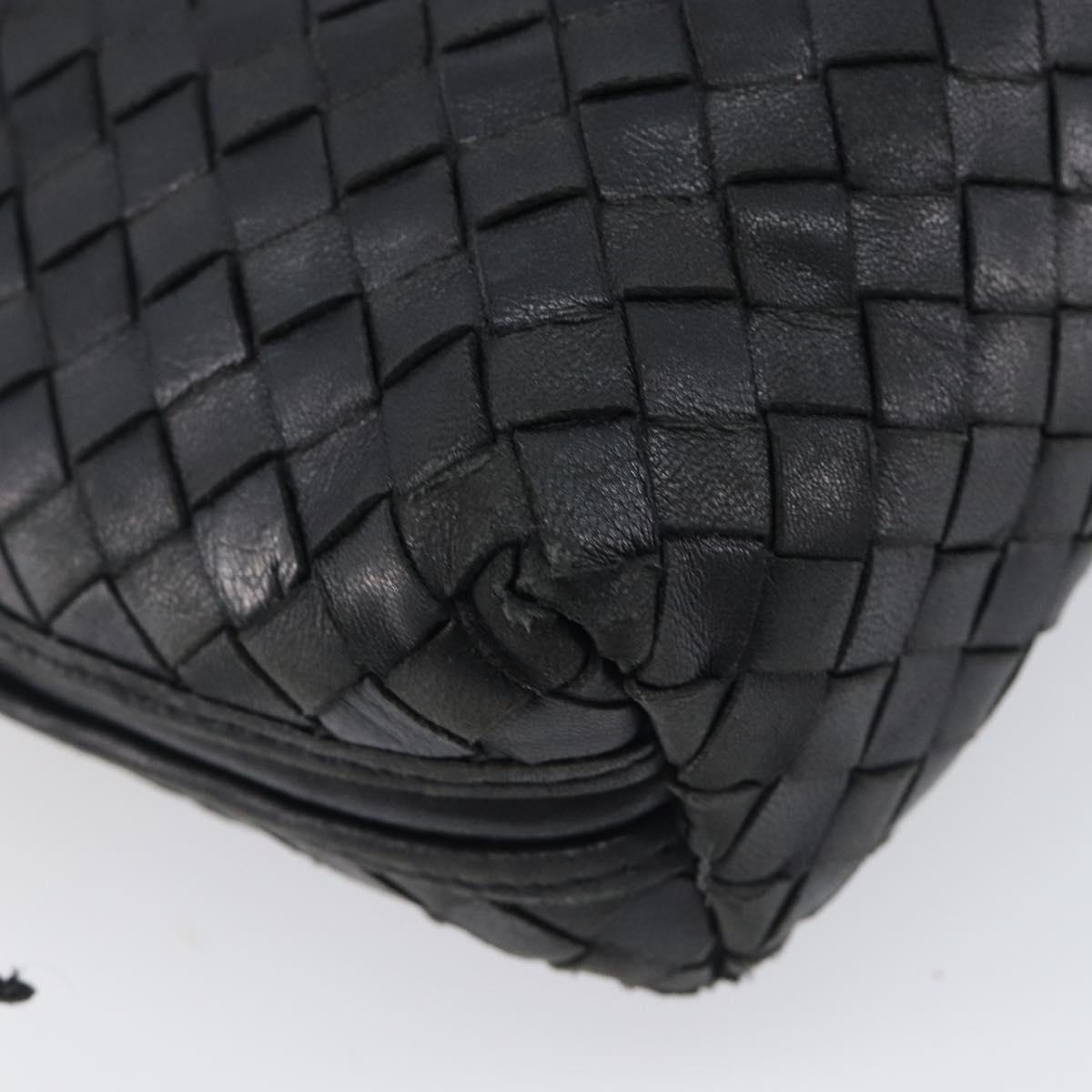 Bottega Veneta Intrecciato Black Crossbody
