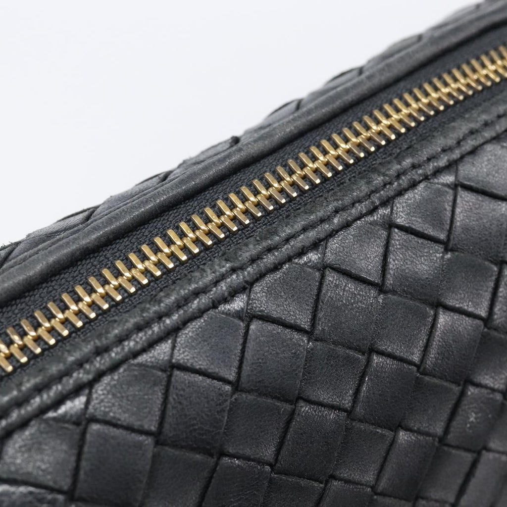 Bottega Veneta Intrecciato Black Crossbody