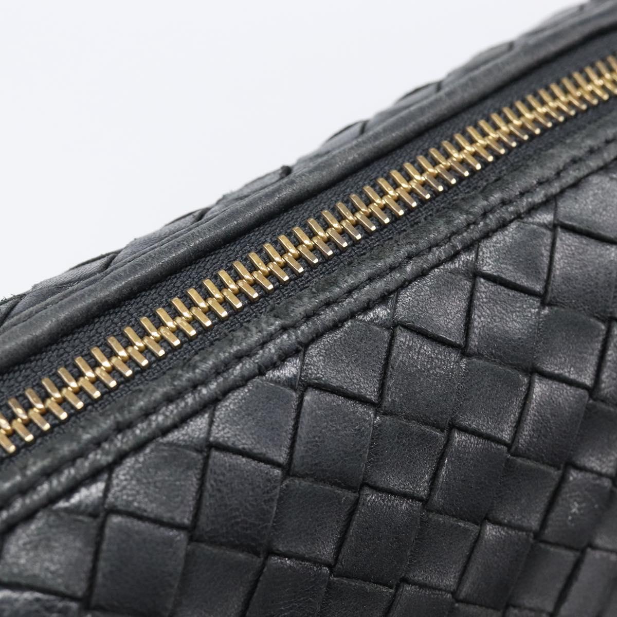 Bottega Veneta Intrecciato Black Crossbody