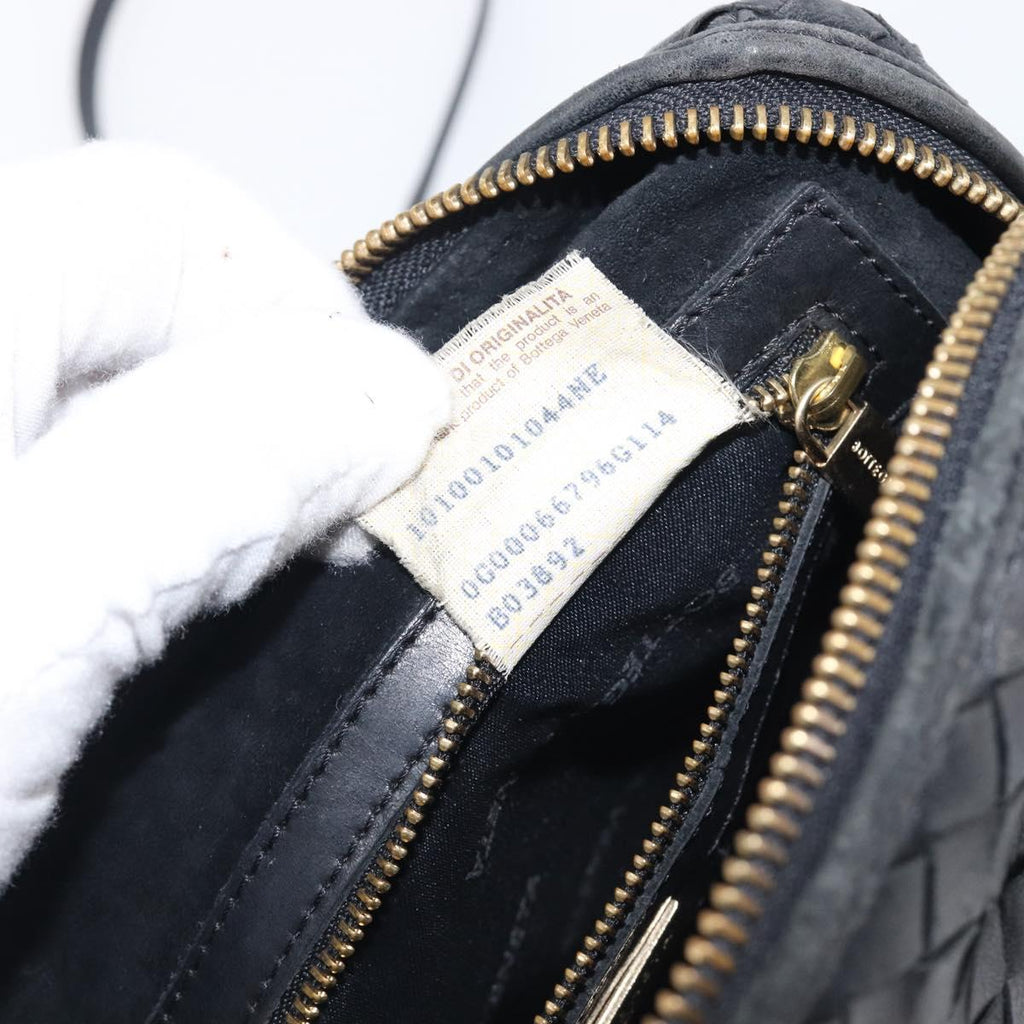 Bottega Veneta Intrecciato Black Crossbody