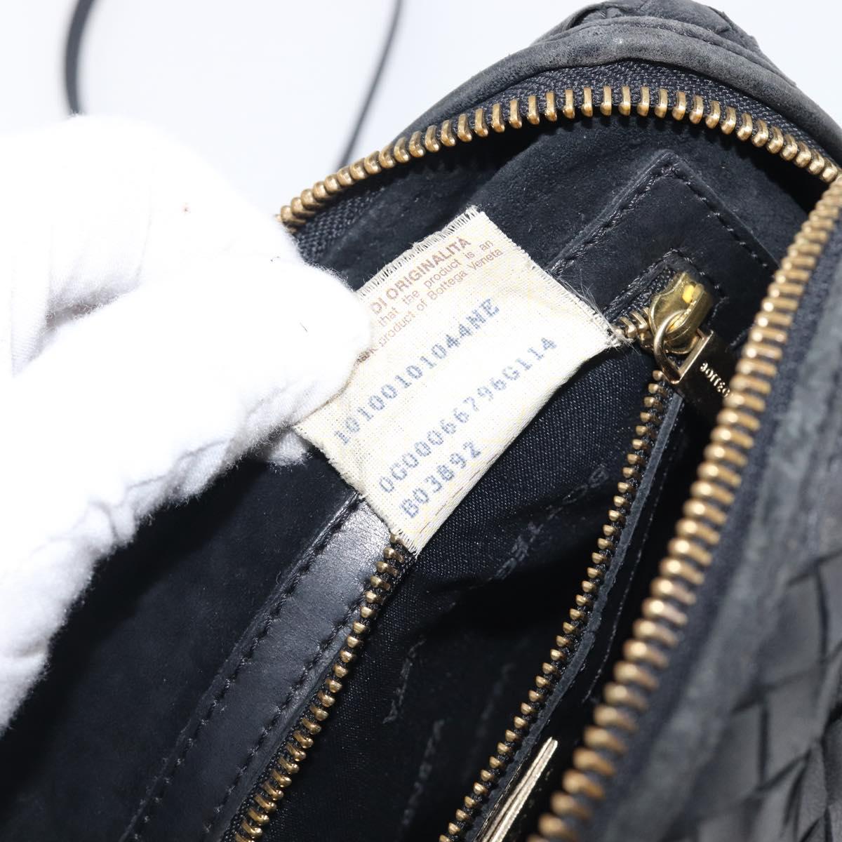 Bottega Veneta Intrecciato Black Crossbody
