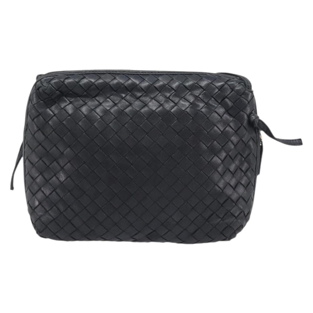 Bottega Veneta Intrecciato Black Crossbody