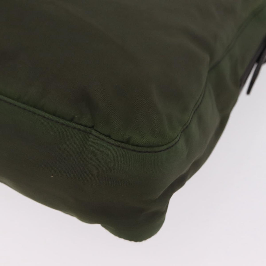 Prada Green Nylon Strap Shoulder Bag
