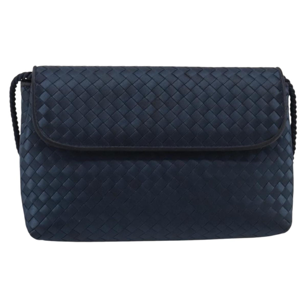 Bottega Veneta Intrecciato Navy Crossbody