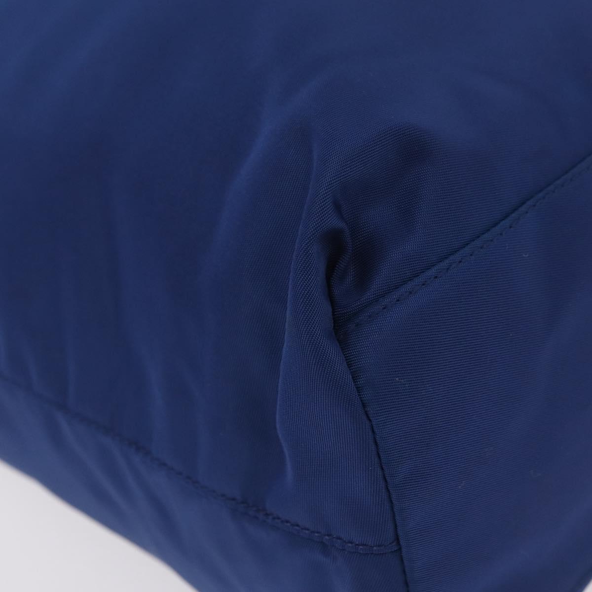 Prada Cobalt Blue Nylon Tote