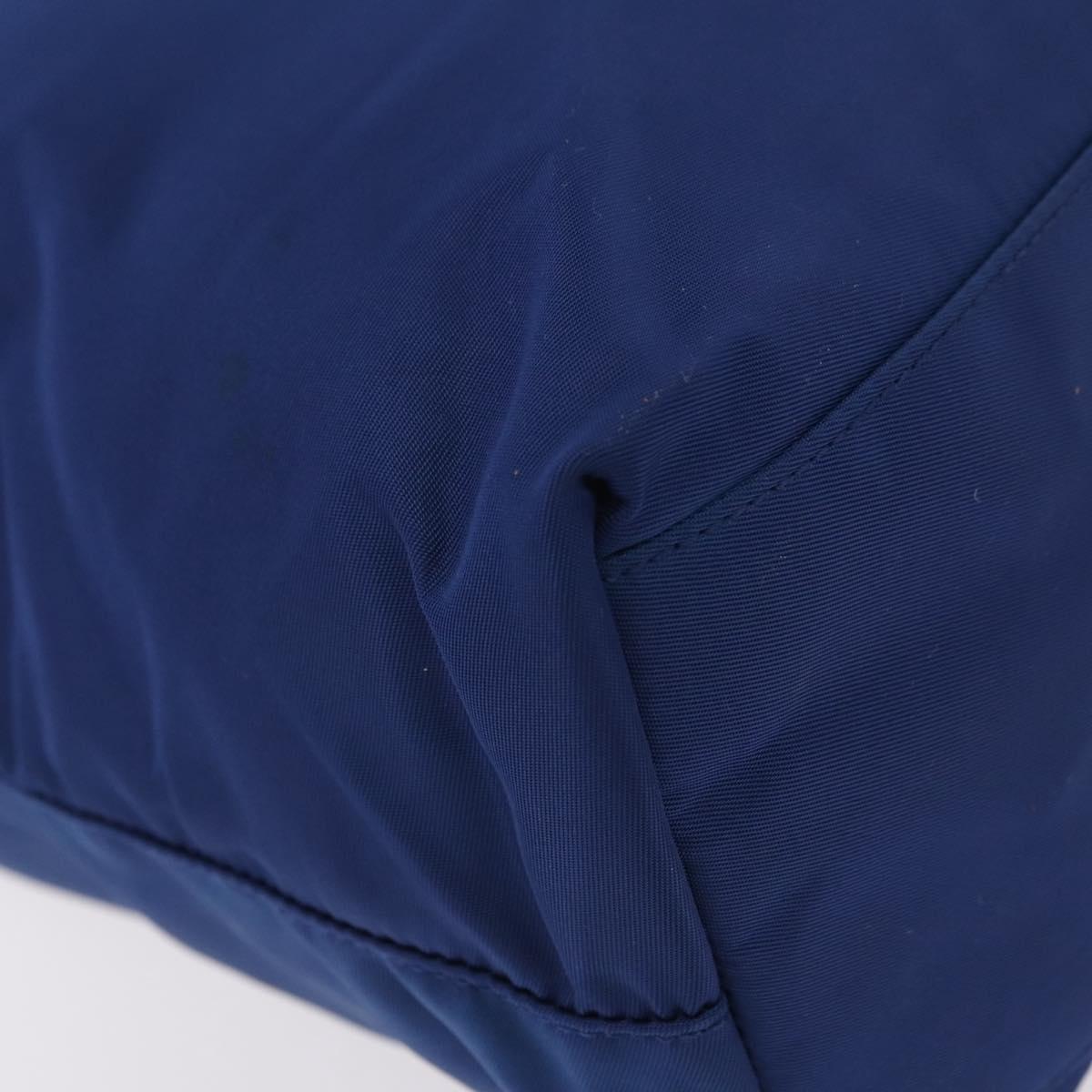 Prada Cobalt Blue Nylon Tote