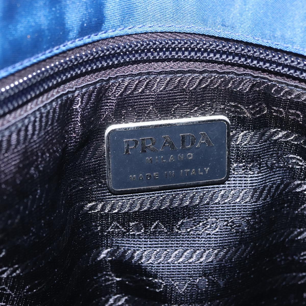 Prada Cobalt Blue Nylon Tote