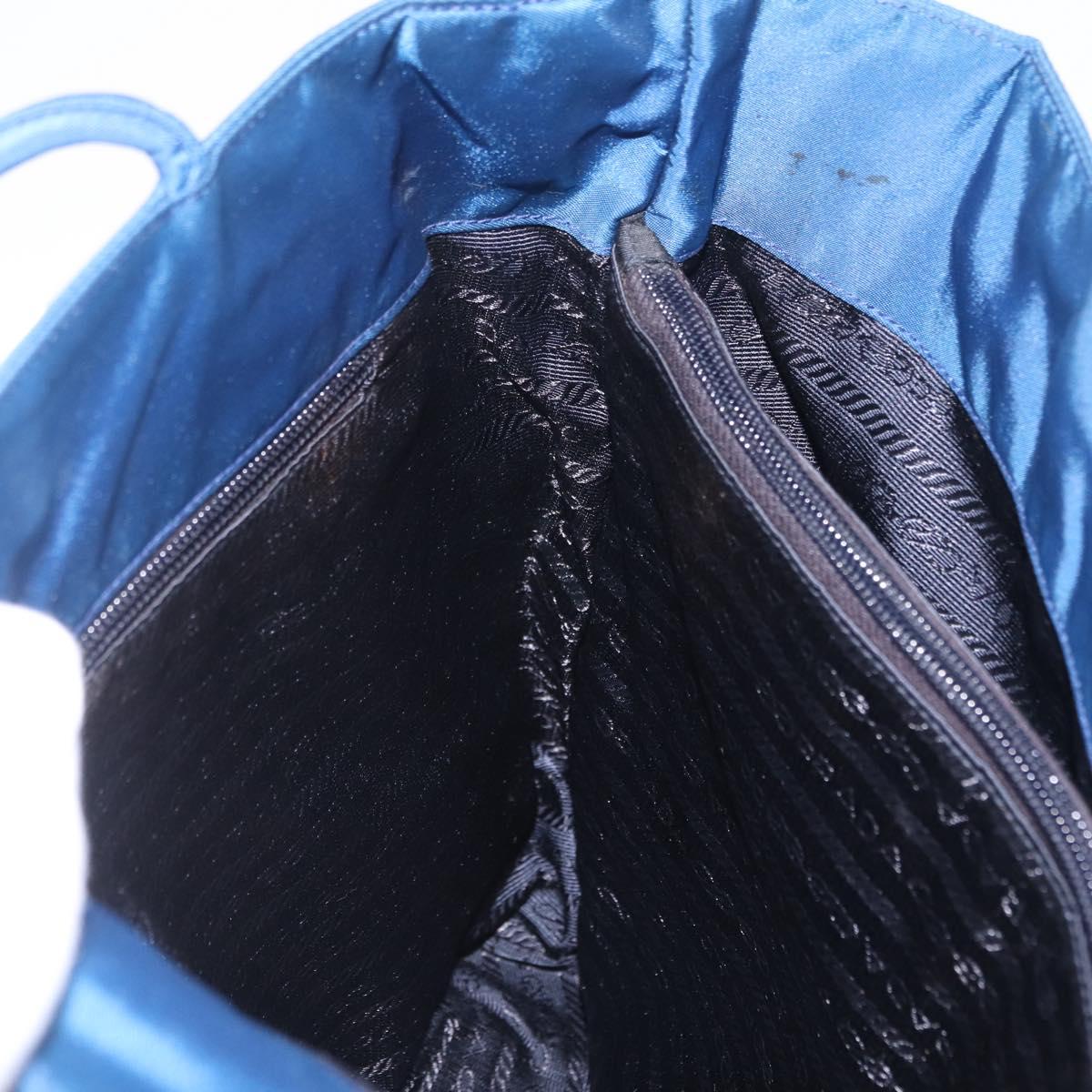 Prada Cobalt Blue Nylon Tote