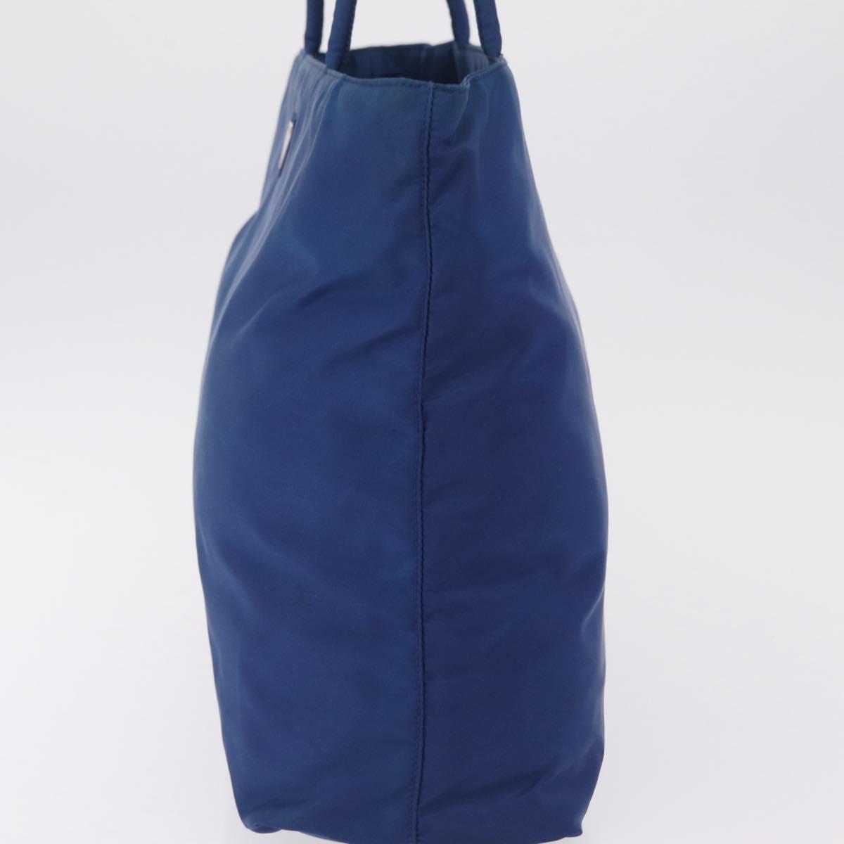 Prada Cobalt Blue Nylon Tote