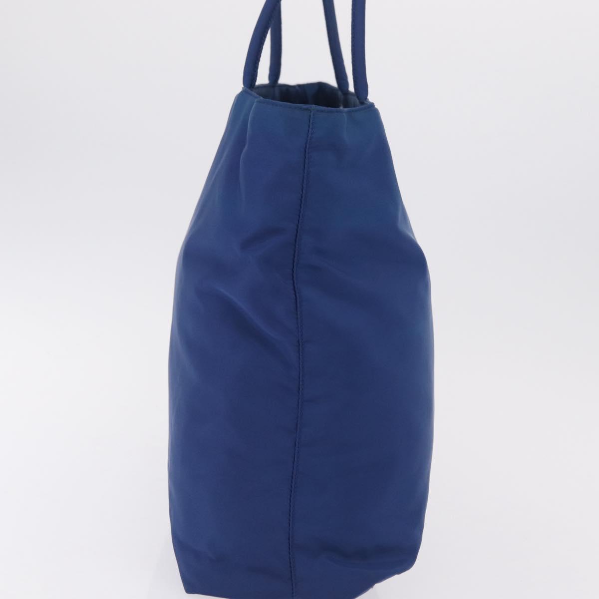 Prada Cobalt Blue Nylon Tote