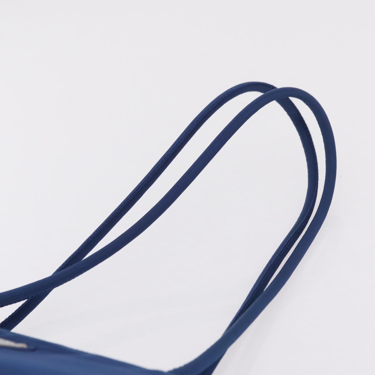 Prada Cobalt Blue Nylon Tote