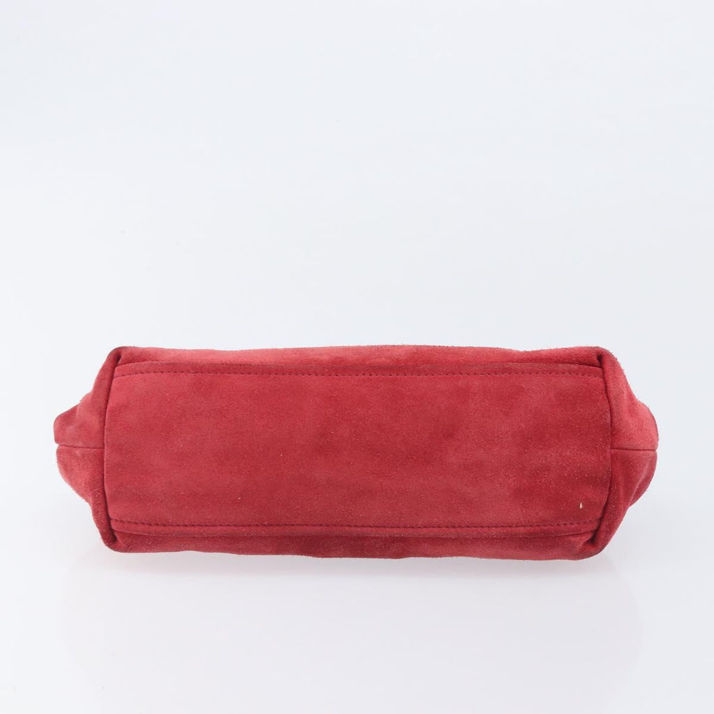 Miu Miu Red Suede Clutch