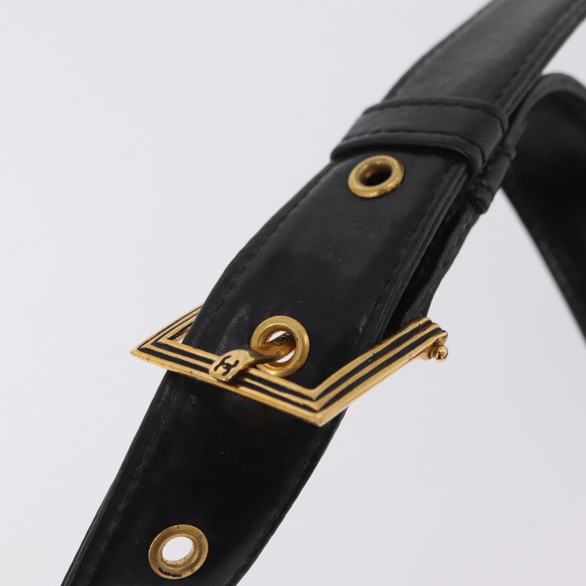 Chanel Black Quilted Belt Bag