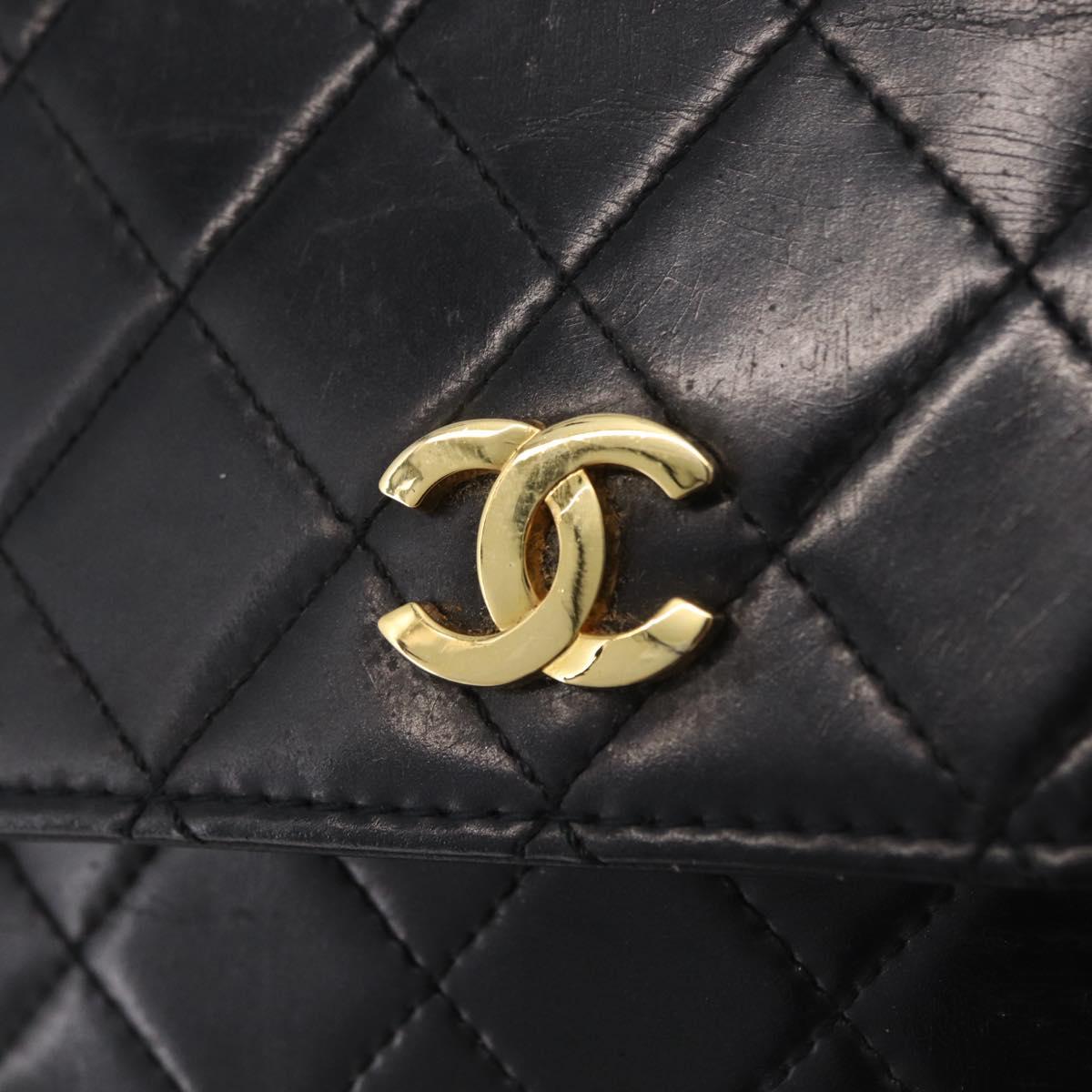 Chanel Black Quilted Belt Bag