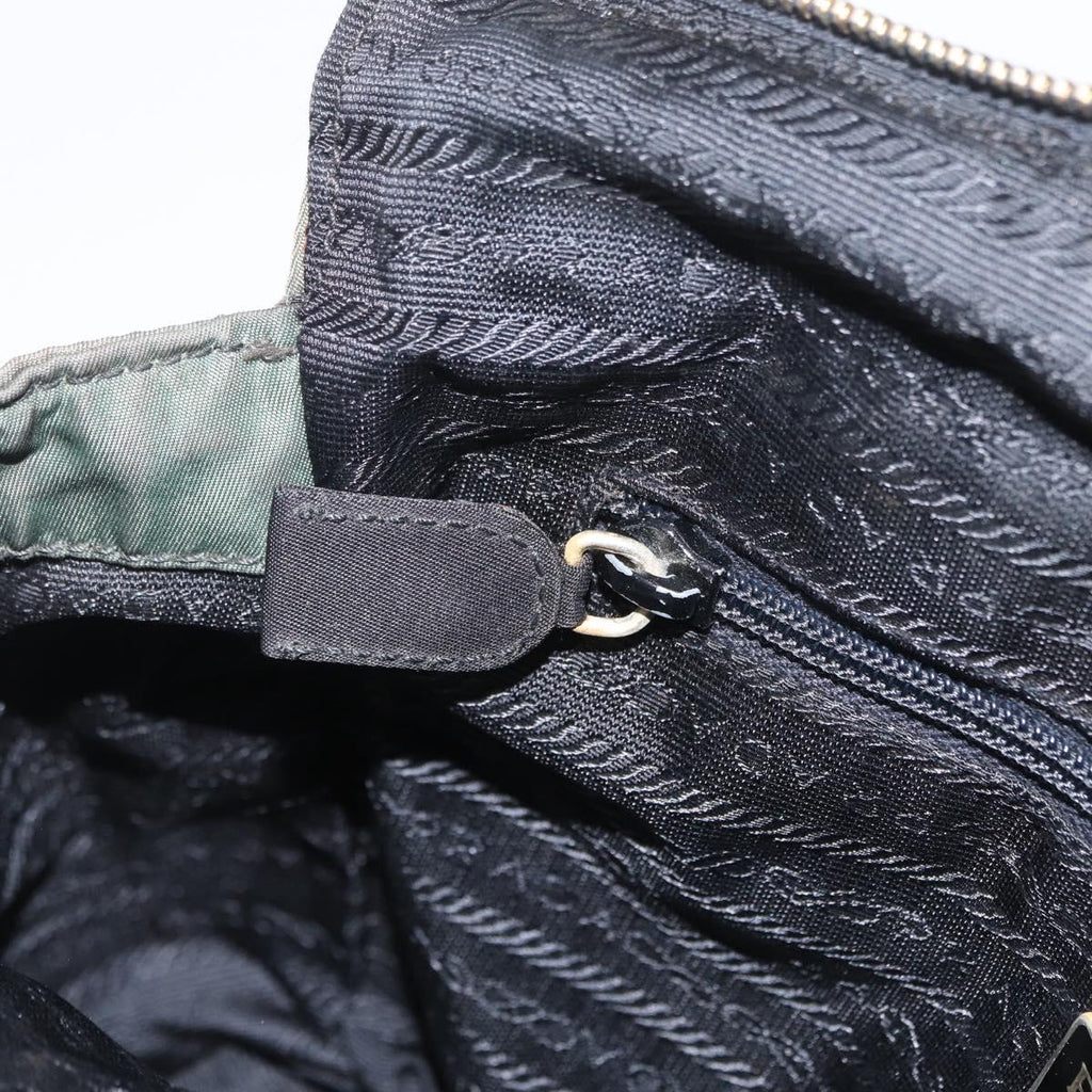 Prada Green Quilted Shoulder Bag