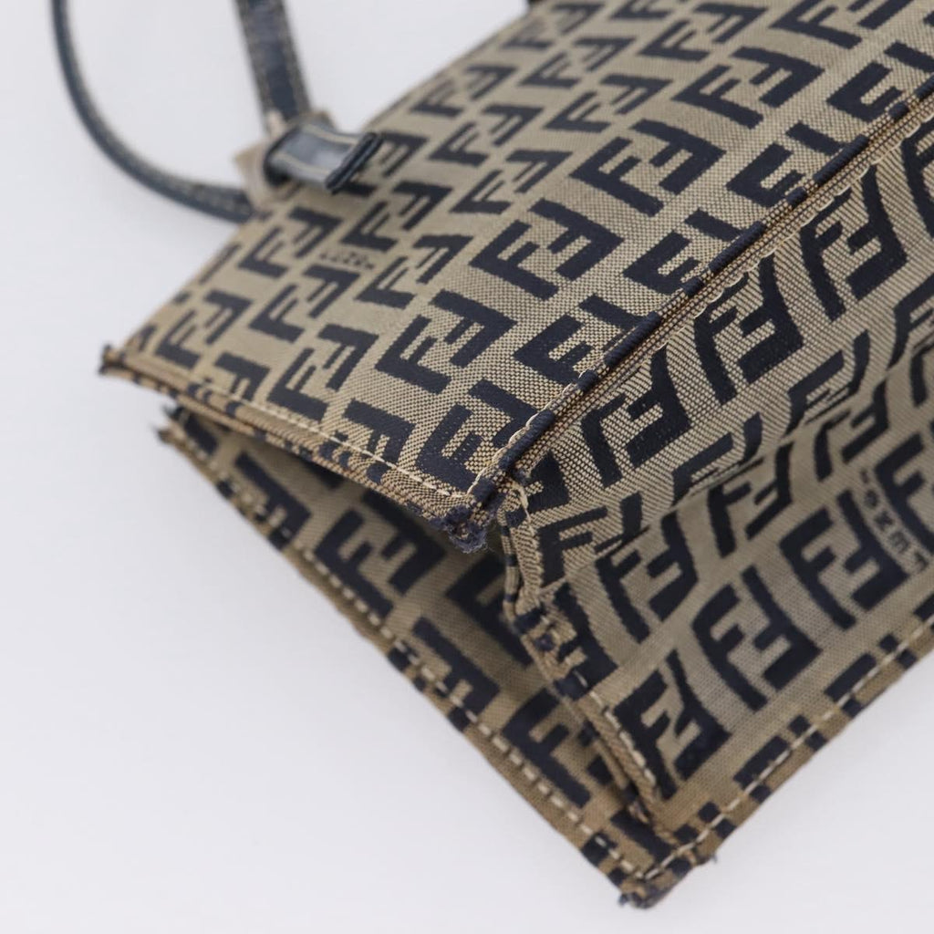 Fendi Zucchino Navy Rectangle Baguette