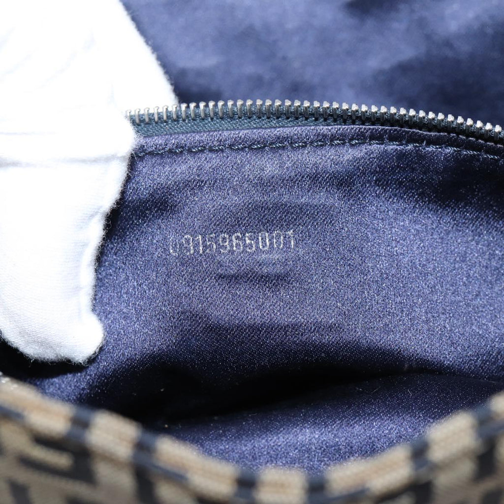 Fendi Zucchino Navy Rectangle Baguette