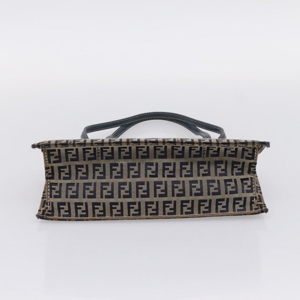 Fendi Zucchino Navy Rectangle Baguette
