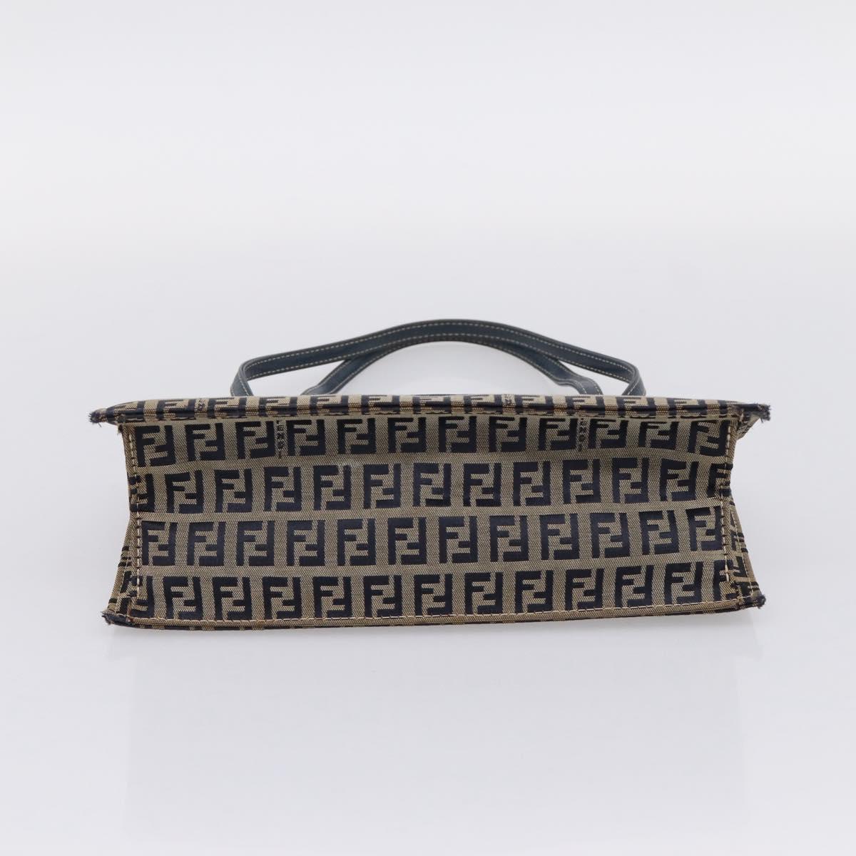 Fendi Zucchino Navy Rectangle Baguette