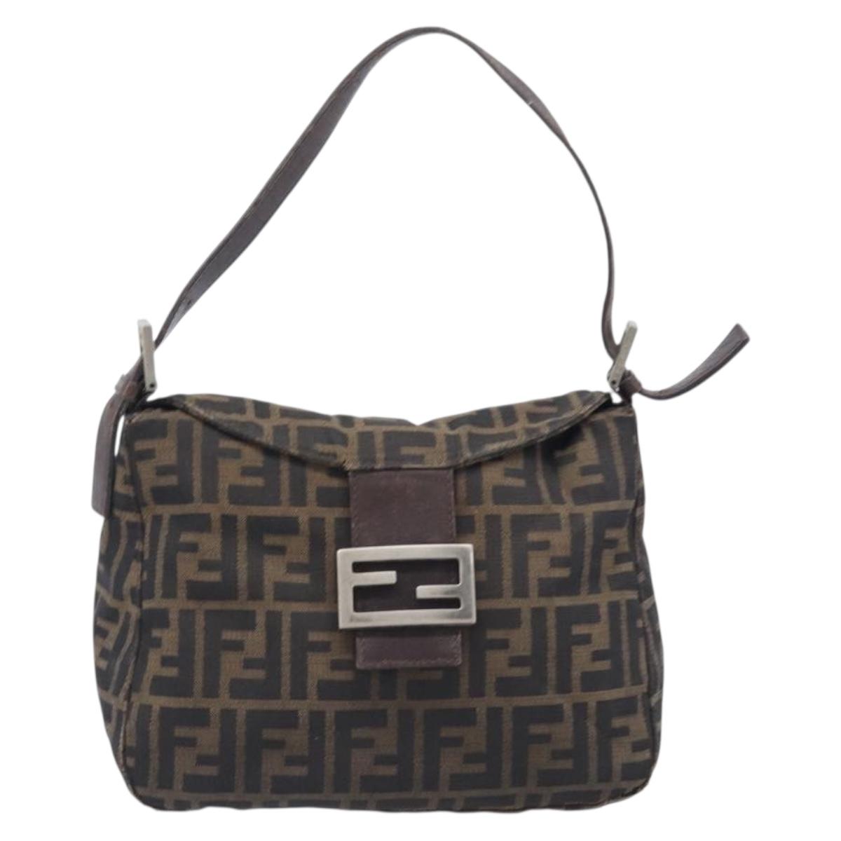 Fendi Zucca Rounded Baguette
