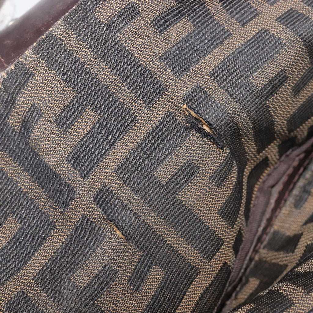 Fendi Zucca Rounded Baguette