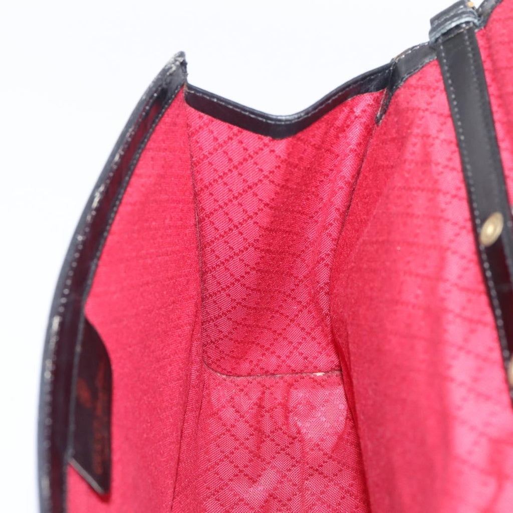 Gucci Black Monogram Sherry Line Crossbody