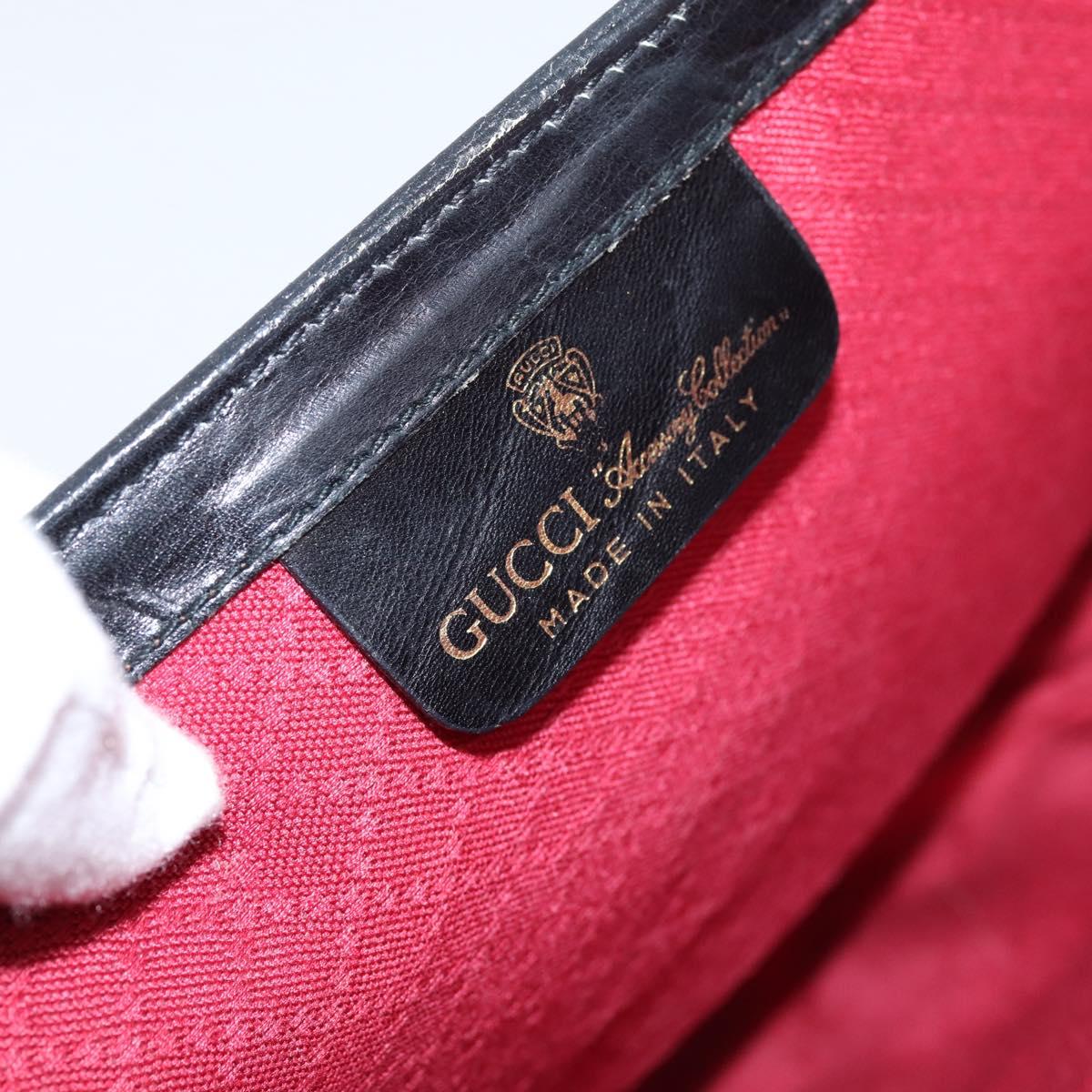 Gucci Black Monogram Sherry Line Crossbody