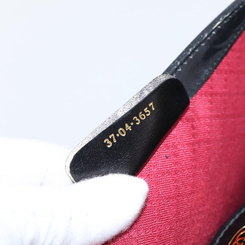 Gucci Black Monogram Sherry Line Crossbody